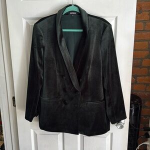 Express Velvet Blazer